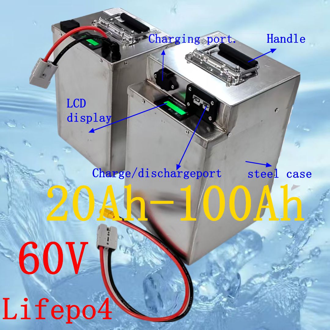 72V 40Ah Lifepo4 Battery Pack - Baterai Lithium Iron Phosphate LIFEPO4 60V