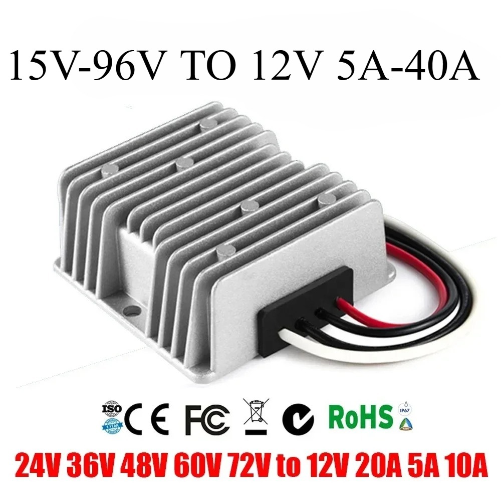 72V 15A Fast Charger - Buck catu daya DC Step-down, catu