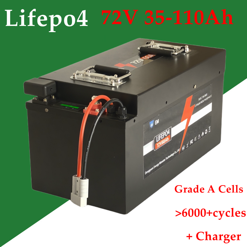 72V 40Ah Lifepo4 Battery Pack - Baterai Lithium 72V 35Ah 40Ah 50Ah