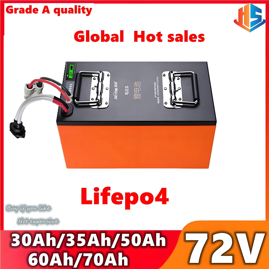 72V 40Ah Lifepo4 Battery Pack - Baterai Lifepo4 72V 50Ah 60AH 35AH