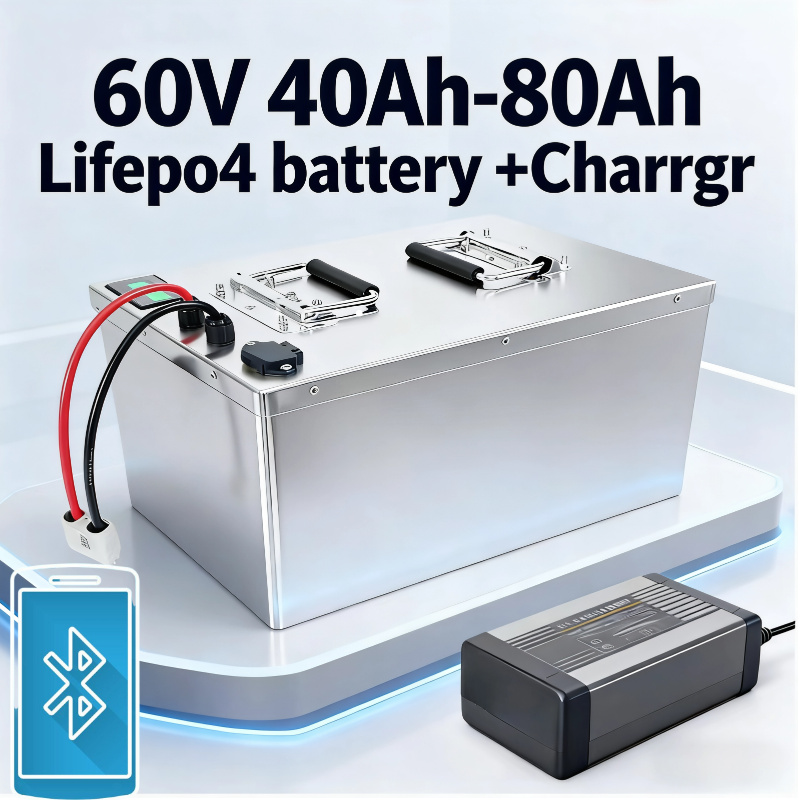 60V 50Ah Electric Scooter Battery - Baterai LiFePO4 60V 40Ah 50Ah 60Ah