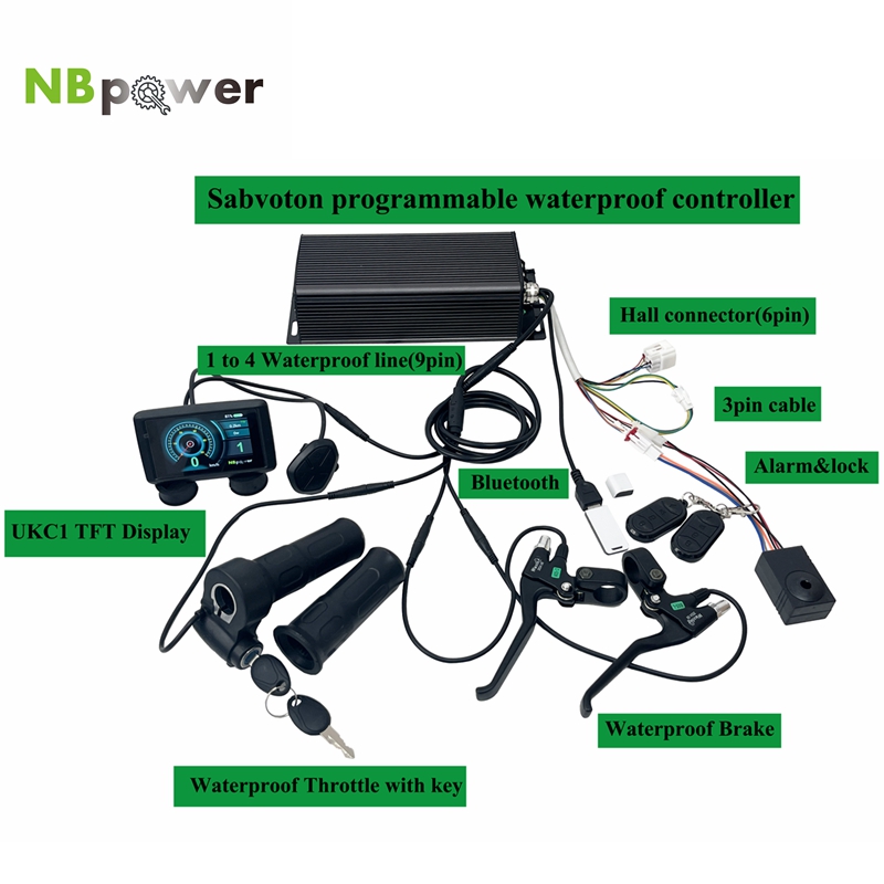 72V 100A Sabvoton Controller - Kontroler Sabvoton SVMC 72V 80A 100A