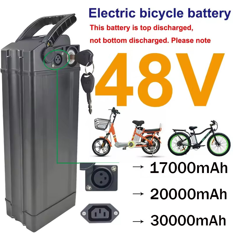 60V 50Ah Electric Scooter Battery - Silverfish-Baterai Untuk Sepeda Listrik, 48V, 20Ah,