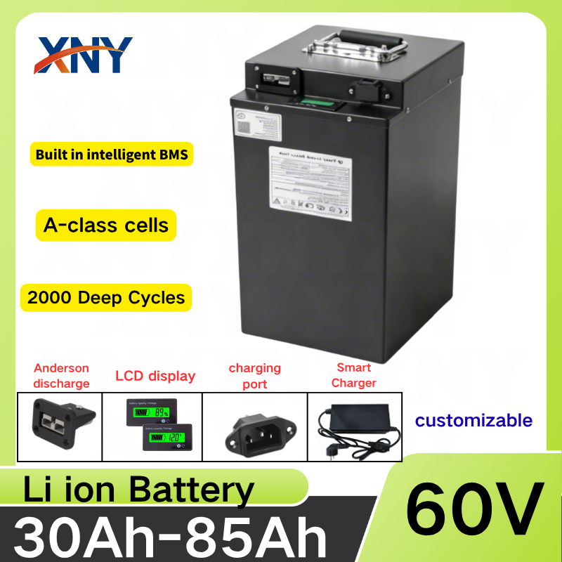 72V 40Ah Lifepo4 Battery Pack - Baterai Lithium Ion 60V 30Ah 35Ah