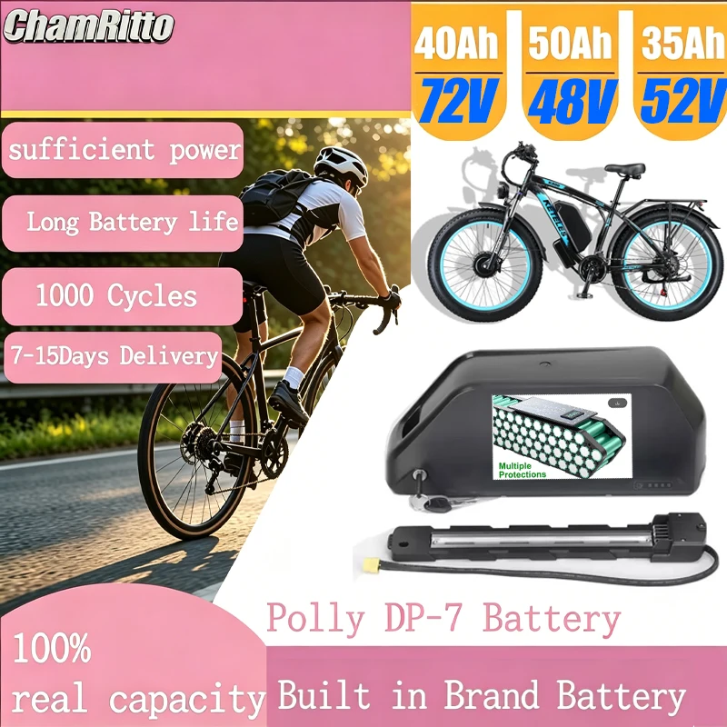 Baterai Sepeda ChampionPolly E - 72V 50Ah 21700 Lithium Battery ulasan dan harga
