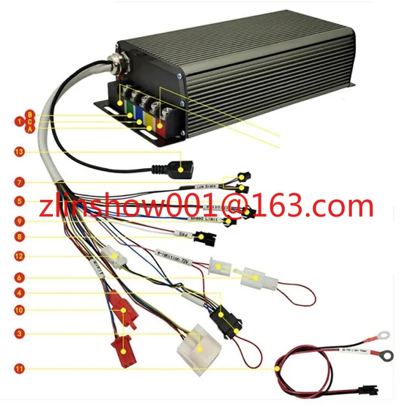 Kontroler Ebike Sabvoton 72V 1 - 72V 100A Sabvoton Controller ulasan dan harga