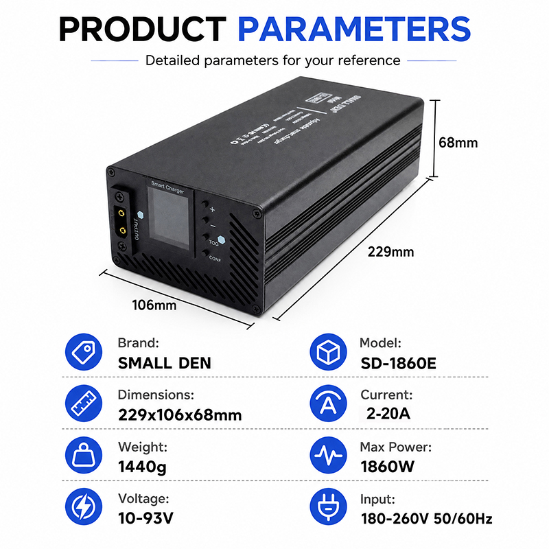 Pengisi Daya Cepat Baterai Lit - 84V 20A Smart Charger ulasan dan harga