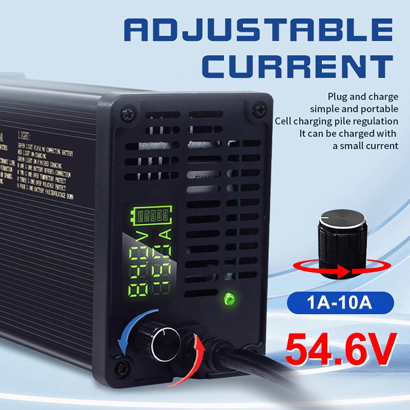 Pengisi Daya Baterai Lithium C - 84V 20A Smart Charger ulasan dan harga