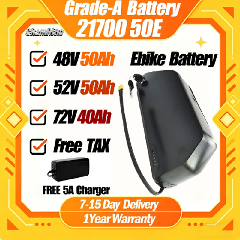 Baterai Sepeda Listrik Polly D - 72V 50Ah 21700 Lithium Battery ulasan dan harga