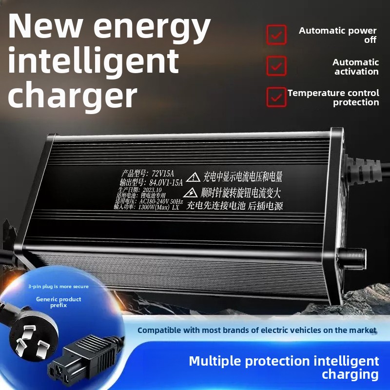 Pengisi Daya Baterai Lithium A - 72V 15A Fast Charger ulasan dan harga