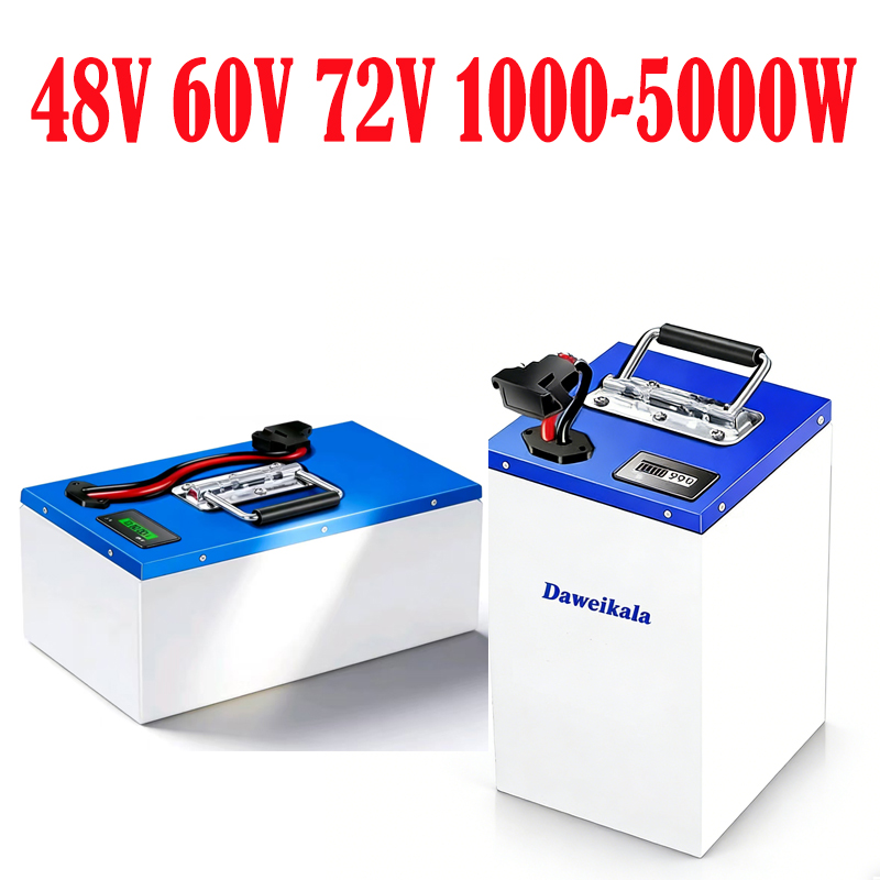 Baterai Lithium 72V 60V 48V Ka - 60V 50Ah Electric Scooter Battery ulasan dan harga