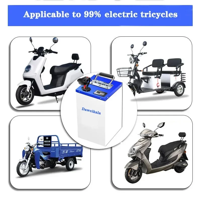 Baterai Lithium 72V 60V 48V Ka - 60V 50Ah Electric Scooter Battery ulasan dan harga