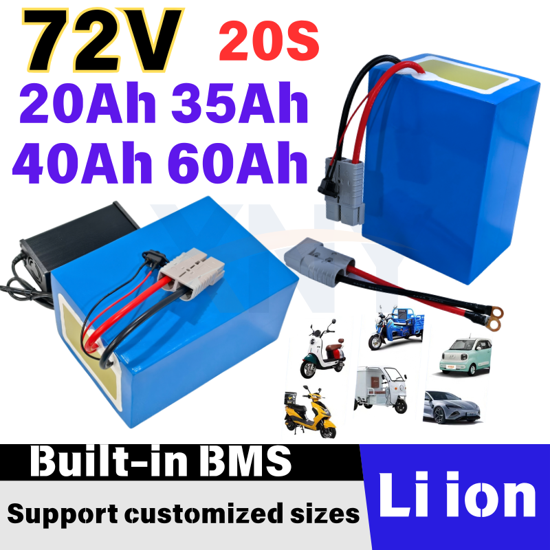 Paket Baterai Lithium Ion Kapa - 72V 40Ah Lifepo4 Battery Pack ulasan dan harga