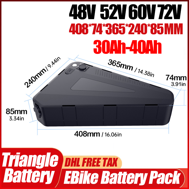 Baterai Segitiga Sepeda Listri - 72V 50Ah 21700 Lithium Battery ulasan dan harga