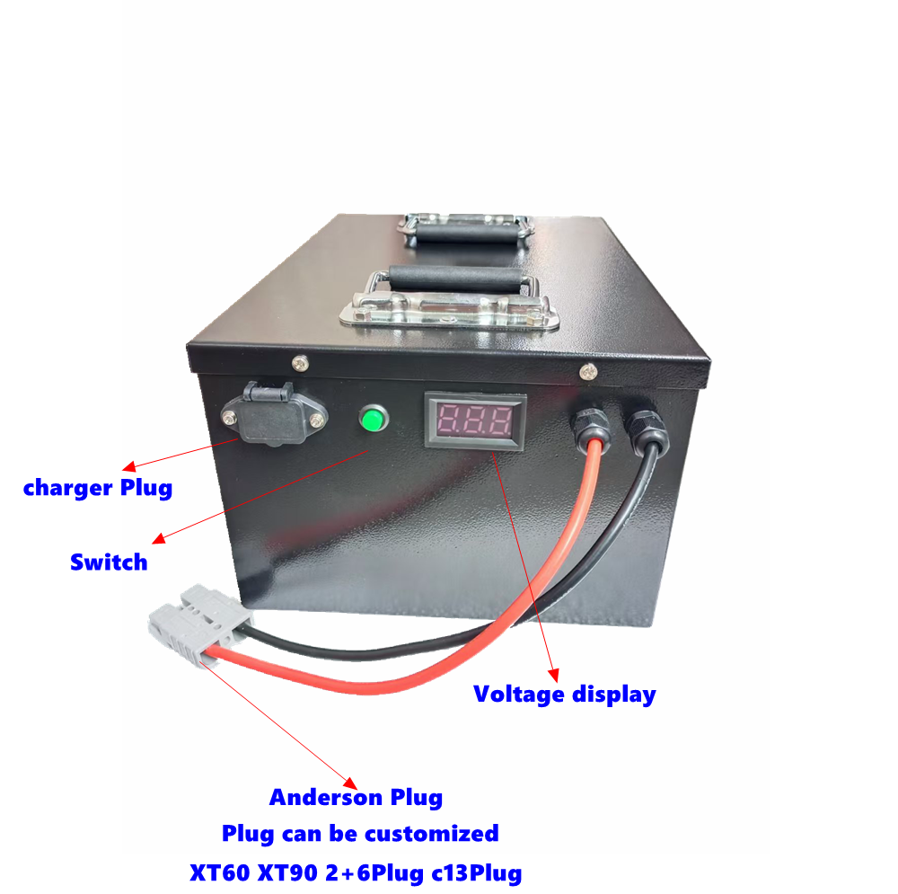 Baterai Lithium Lifepo4 60V 45 - 60V 50Ah Electric Scooter Battery ulasan dan harga