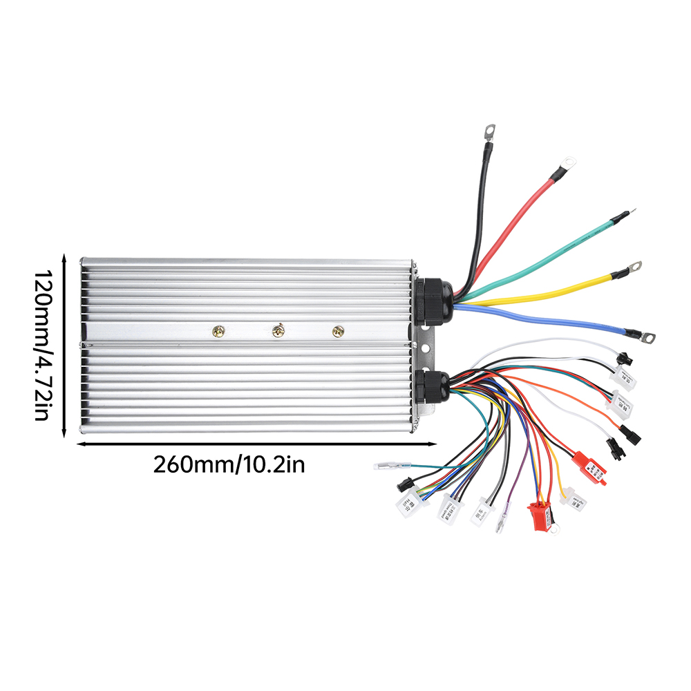 48V 60V 72V 84V 5000W Pengenda - 72V 100A Sabvoton Controller ulasan dan harga