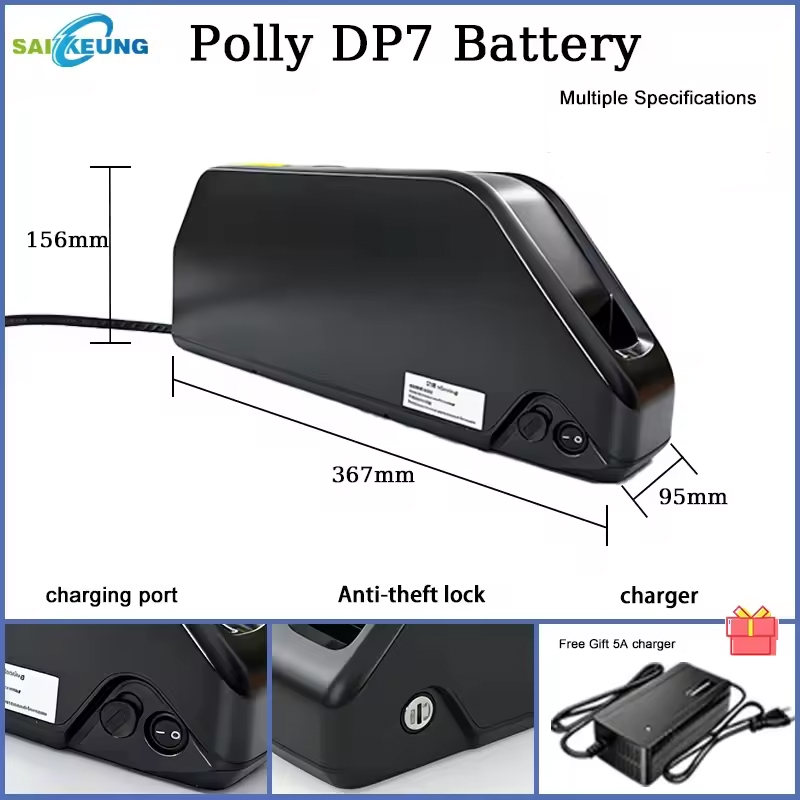 Baterai sepeda listrik Downtub - 72V 50Ah 21700 Lithium Battery ulasan dan harga