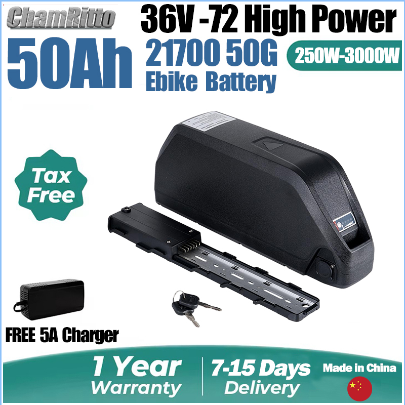 Baterai Sepeda Listrik 48V 30A - 72V 50Ah 21700 Lithium Battery ulasan dan harga