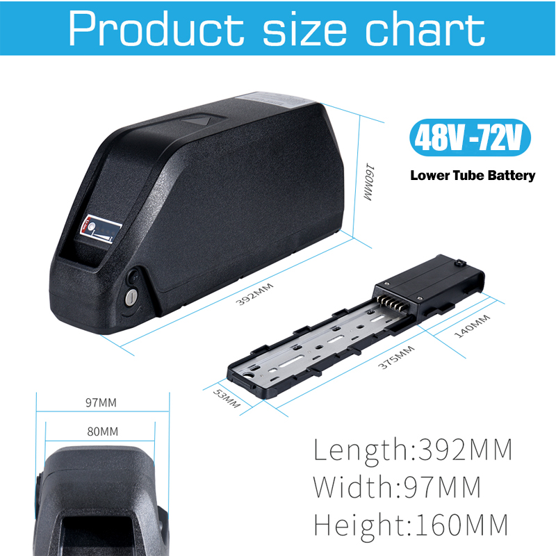 Baterai Sepeda Listrik 48V 30A - 72V 50Ah 21700 Lithium Battery ulasan dan harga